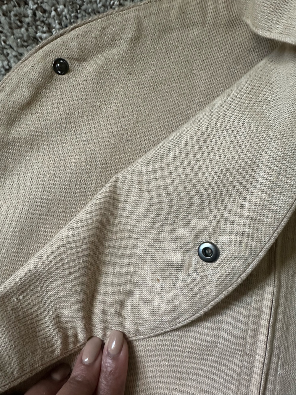 Gucci Beige Canvas Garment Carrier - Picture 7 of 10